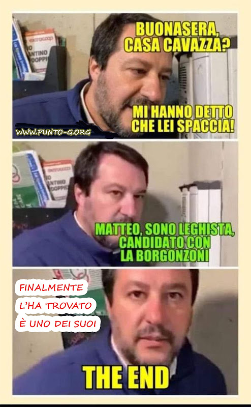 Salvini al Citofono ha Finalmente Trovato lo Spacciatore