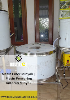 mesin filter minyak