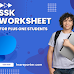 Plus One and Plus Two Worksheets-2023 by SSK Kerala