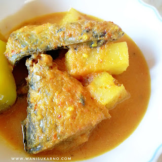 resepi gulai kuning ikan kering kelantan mudah dan sedap