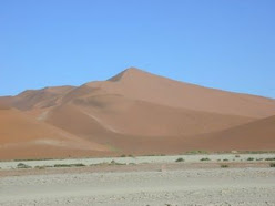 Duna no deserto de Namibe