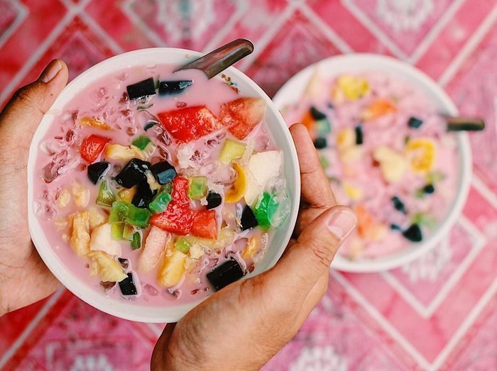 Es Buah Bersoda. Ehm Segarnya : Resep & Langkah