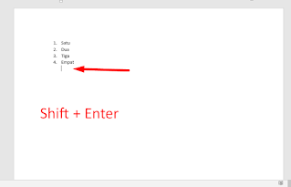 Fungsi Tombol Shift Pada Keyboard