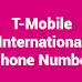 T-Mobile International Customer Service Number