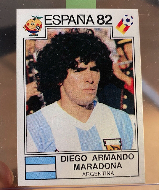 Figurina Maradona Spagna '82