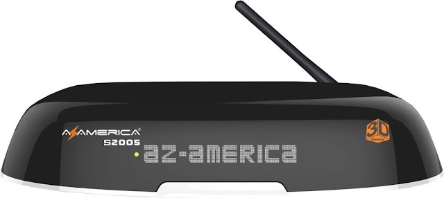 Azamerica S2005 HD Atualização [USB Stick] V1.09.23879 - 10/06/2022