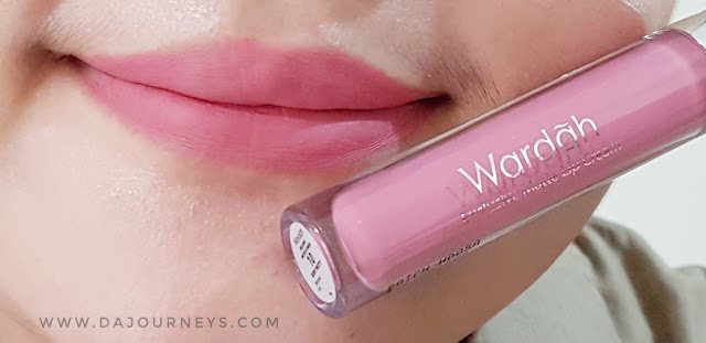 Review Wardah Exclusive Matte Lip Cream Berry Pretty