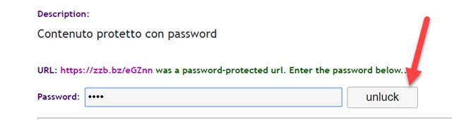 sbloccare-link-password