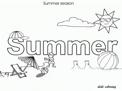 Kids Summer Word Search Printable - Colorings.net