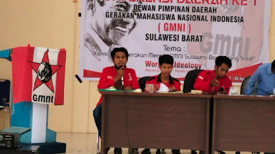 Laksanakan Konferda I, Baharuddin Bayu Ditetapkan Sebagai Ketua DPD GMNI Sulbar Secara Aklamasi