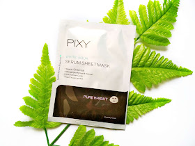 PIXY SHEET MASK PURE BRIGHT CHARCOAL