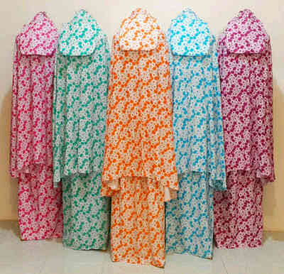 Mukena Warna Full Motif