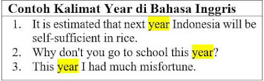 23 Contoh Kalimat Year di Bahasa Inggris dan Pengertiannya