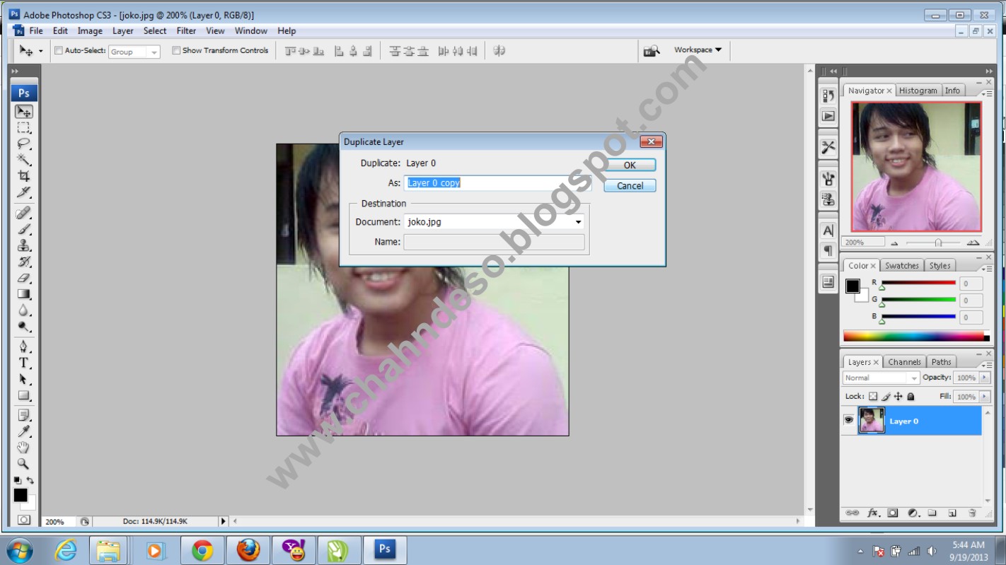 Difabel Indonesia Cara Membuat Dp Bbm Bergerak Dengan Photoshop