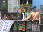 Pawai Ragam Budaya Warnai Peringatan HUT ke-79 TNI di Inhil