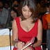 Richa Gangopadhyay Hot Photos In Red At Mirapakaya Audio Launch