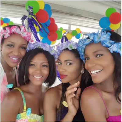 Baby shower: Agbani Darego, Tiwa Savage, others, celebrate Elohor Aisien