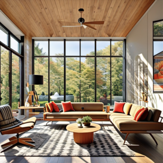 Mid-century modern is a popular design style that emerged in the 1950s and 1960s