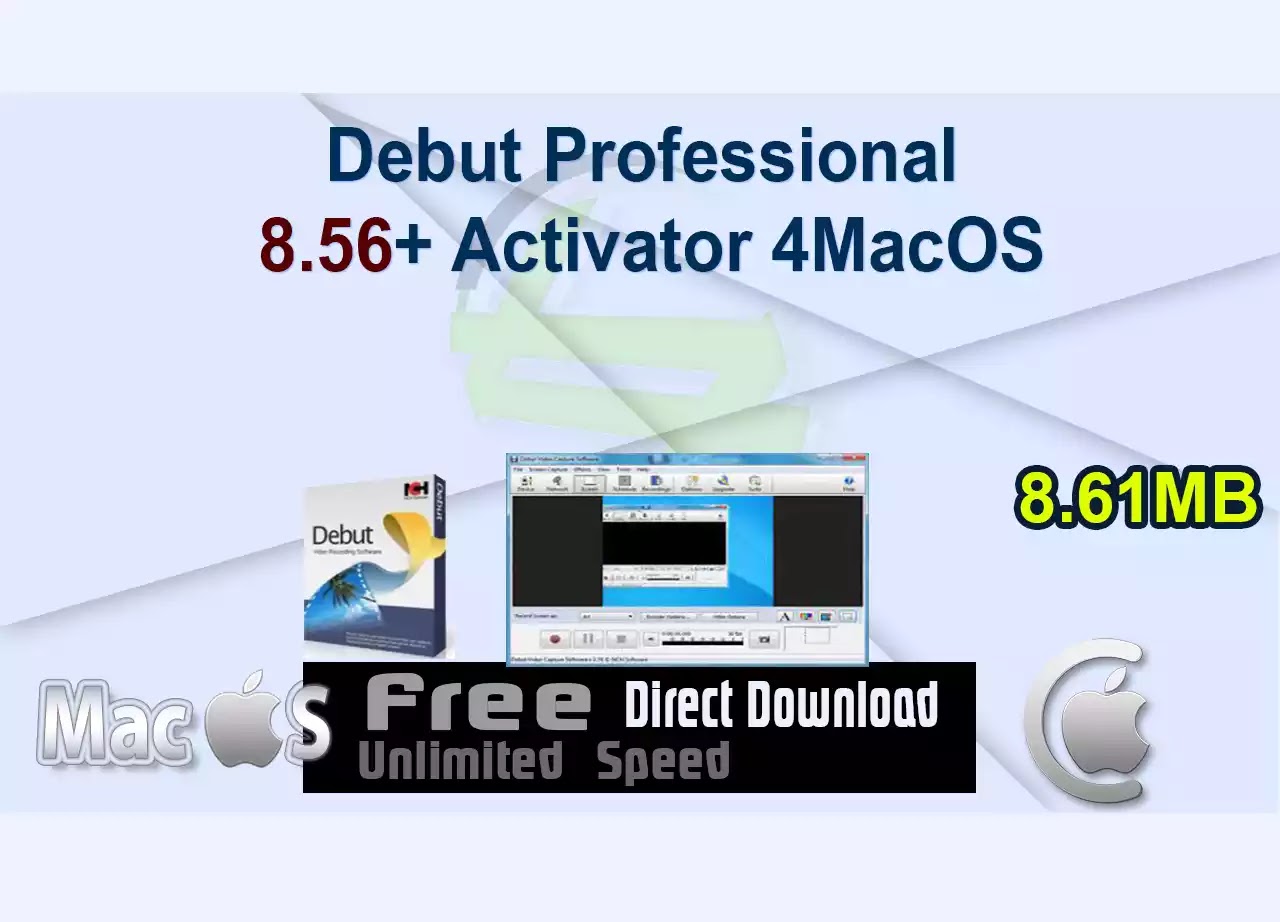 Debut Professional 8.56+ Activator 4MacOS