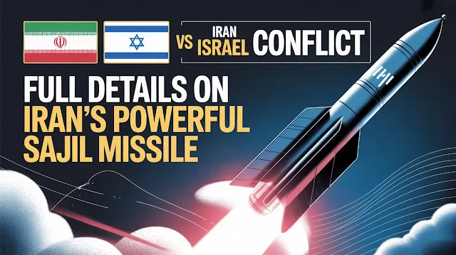 Iran Sajil missile infographic