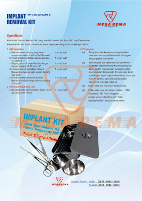 Implant Removal Kit BKKBN 2021 - Produk Implant Removal Kit 2021