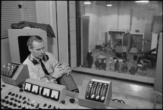 George Martin Sala de control del Estudio 2 EMI