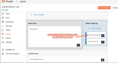 How to insert Adsense ad on Blogspot 2020