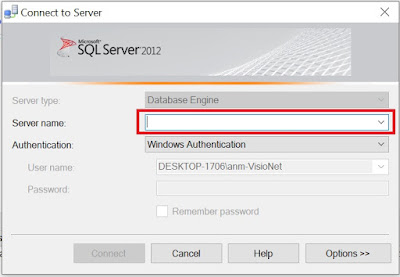 MENGATASI SERVER NAME YANG KOSONG DI SQL SERVER