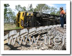 descarrilamiento en queensland, australia