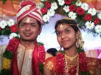 Singer Madhu priya marriage photo
