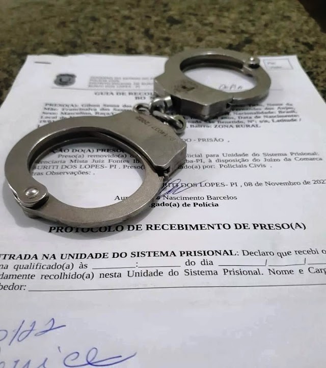 Polícia cumpre mandado e prende padrasto acusado de abusar enteada em Buriti dos Lopes  