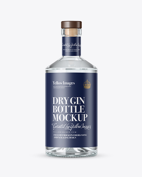 Download Free Packaging Clear Glass Gin Bottle Mockup - Free PSD Mockups Smart Object and Templates to ...