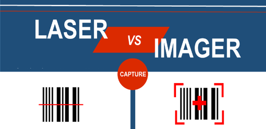máy quét mã vạch doanh nghiệp cần biết - laser vs imager