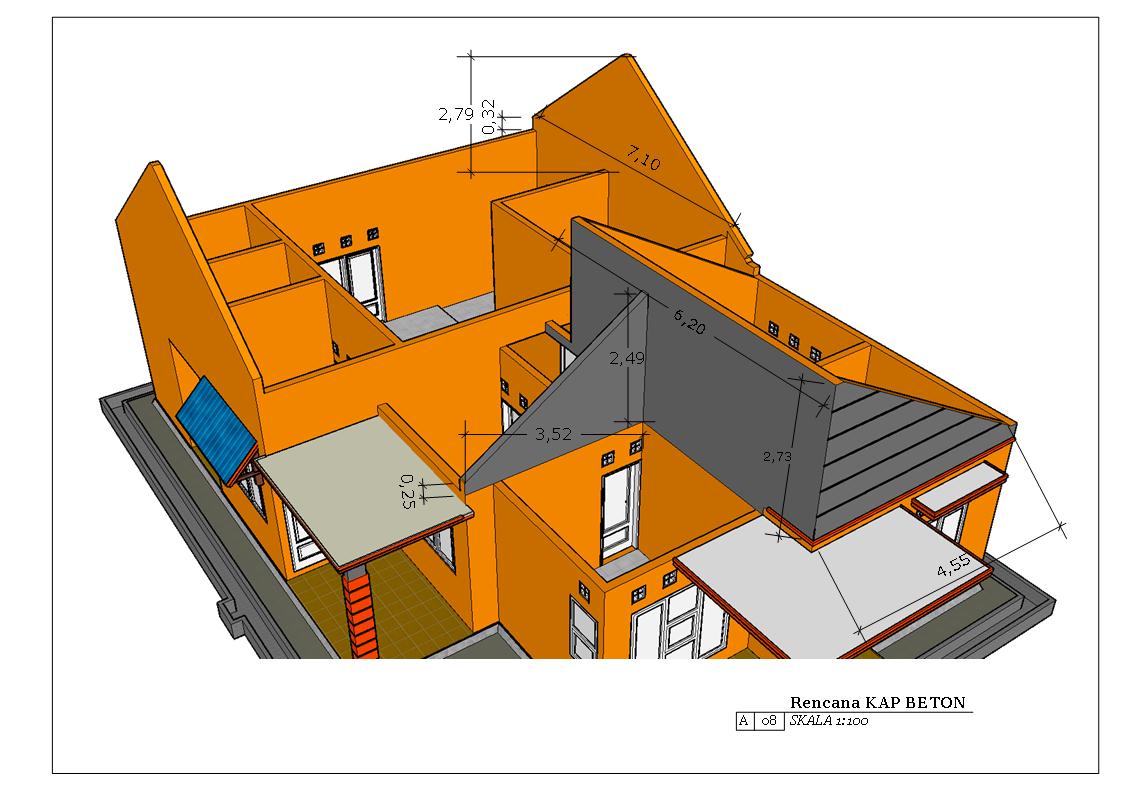 Gambar Desain Rumah 4x6 Tukang Desain Rumah