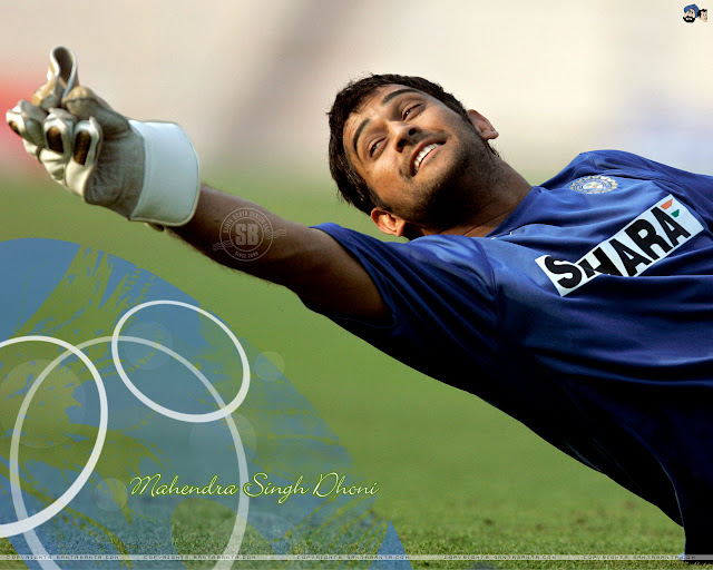 Mahendra Singh Dhoni Indian Cricketer HD Wallpaper