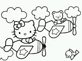 Dibujos de Hello Kitty para Pintar, parte 5