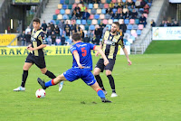 Partido entre el Barakaldo CF y el Amorebieta en Lasesarre