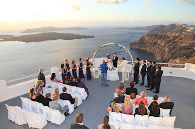 wedding in santorini