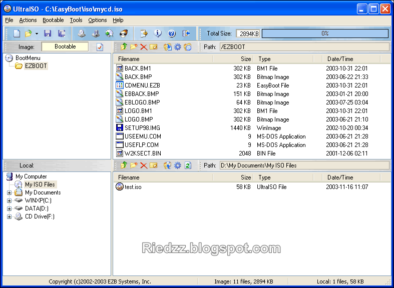 mengubah file dengan ultraiso