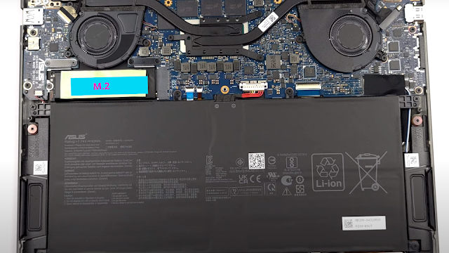 ASUS Zenbook S 13 OLED (UX5304) disassemble