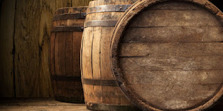 A picture of some casks