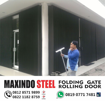 Folding gate murah di lubangbuaya bekasi