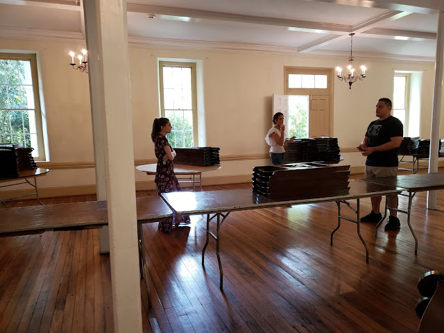 The Washington at historic yellow springs main reception room