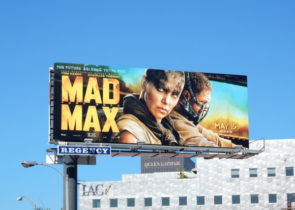 Mad Max Fury Road movie billboard