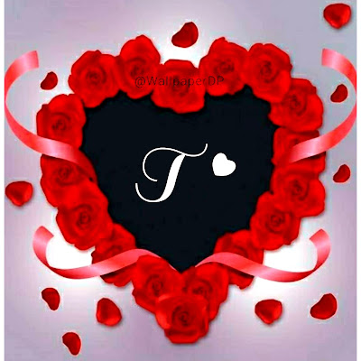 Download Beautiful Stylish A to Z Red Heart Alphabets Letters Pics name Dpz for Facebook, Instagram, whatsapp etc.