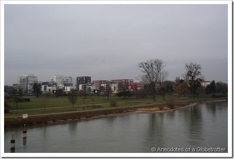View of Kehl from Rhine River