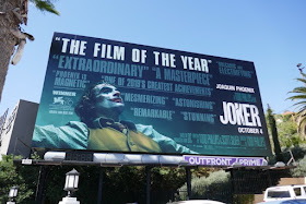 Joker movie billboard