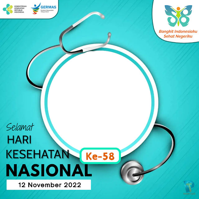 Twibon Hari Kesehatan Nasional (HKN) ke-58 Bangkit Indonesiaku Sehat Negeriku