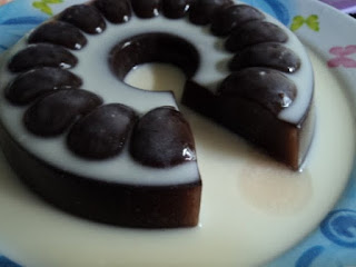 puding coklat