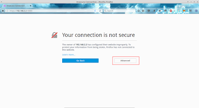 Akses ip server dengan port 10000 tetapi menggunakan https misal https://192.168.2.2:10000
